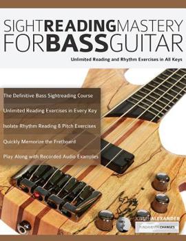 Paperback Sight Reading Mastery for Bass Guitar Book