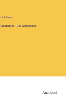 Hardcover Constantine - Das Geheimniss [German] Book