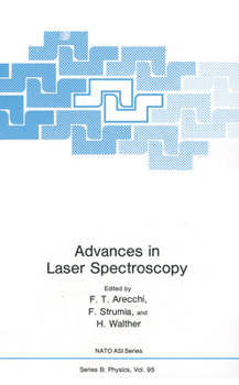 Hardcover Advances in Laser Spectroscopy Book