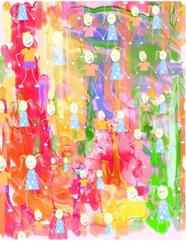 Paperback Kid's Notebook: 100 Pages 8.5" X 11" Wide Ruled Line Paper Book