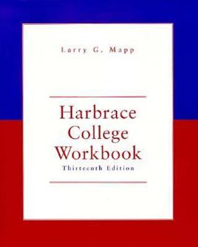 Paperback Harbrace College Workbook 13e Book