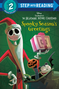 Paperback Spooky Season's Greetings (Disney Tim Burton's the Nightmare Before Christmas) Book
