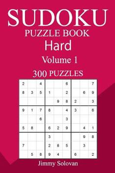 Paperback 300 Hard Sudoku Puzzle Book