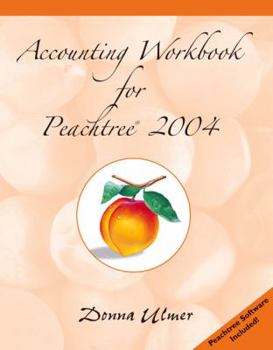 Paperback Accounting Workbook for Peachtree 2004: Chapters 4-29 [With 2 CDROMs] Book