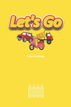 Paperback Let's Go: Coloring Book