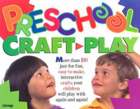 Paperback Preschool Craft-Play Book