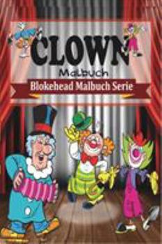 Paperback Clown Malbuch [German] Book