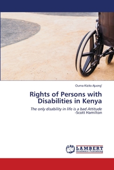Paperback Rights of Persons with Disabilities in Kenya Book