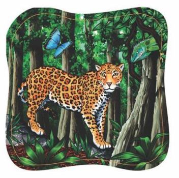 Game In a Rainforest Wooden Layered Puzzle Book
