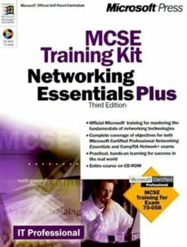 Paperback MCSE Training Kit: Networking Essentials Plus, Third Edition [With CDROM] Book