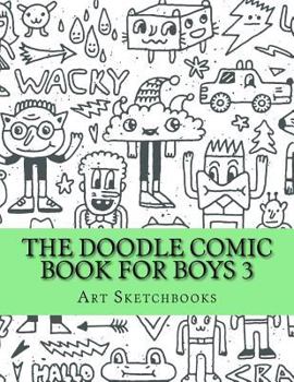 Paperback The Doodle Comic Book for Boys 3 Book