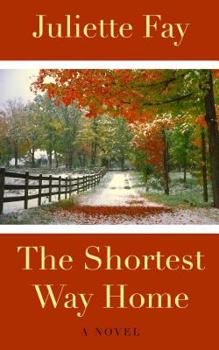 Hardcover The Shortest Way Home [Large Print] Book