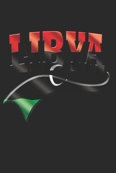 Paperback Libya Notebook: Libya Notebook - college book - diary - journal - booklet - memo - composition book - 120 sheets - Dot Grid paper 6x9 Book