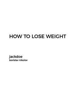Paperback How to Lose Weight Book