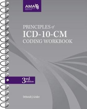 Spiral-bound Principles of ICD-10-CM Coding Workbook Book