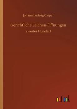 Paperback Gerichtliche Leichen-Öffnungen Book