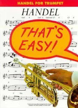 Paperback Handel for Trumpet (That's Easy Series) Book