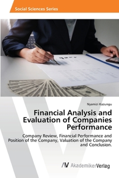 Paperback Financial Analysis and Evaluation of Companies Performance Book