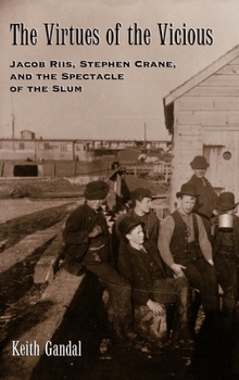 Hardcover The Virtues of the Vicious: Jacob Riis, Stephen Crane and the Spectacle of the Slum Book