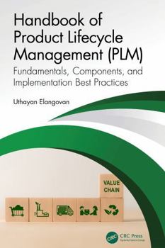 Hardcover Handbook of Product Lifecycle Management (Plm): Fundamentals, Components, and Implementation Best Practices Book
