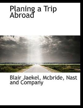 Paperback Planing a Trip Abroad Book