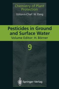 Paperback Pesticides in Ground and Surface Water Book