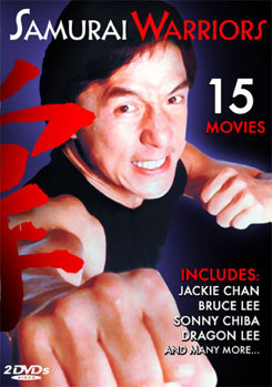 DVD Samurai Warriors: 15 Movies Book