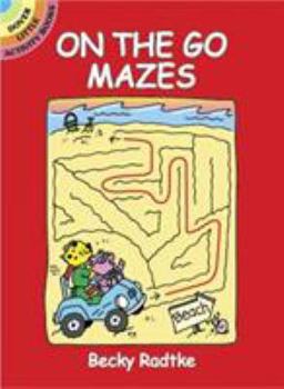 Paperback On the Go Mazes Book