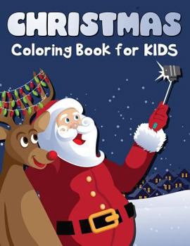 Paperback Christmas Coloring Book for Kids: 50 Christmas Coloring Pages for Kids Book