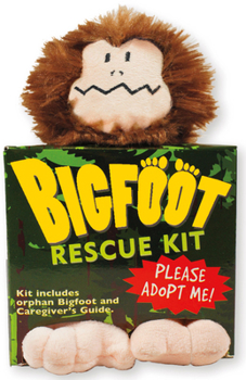 Rag Book Bigfoot Rescue Kit Book