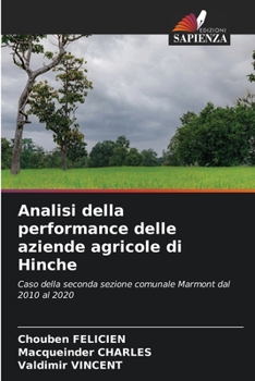 Paperback Analisi della performance delle aziende agricole di Hinche [Italian] Book
