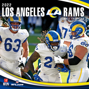 Calendar Los Angeles Rams 2022 12x12 Team Wall Calendar Book