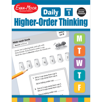 Paperback Daily Higher-Order Thinking, Grade 1 Te Book