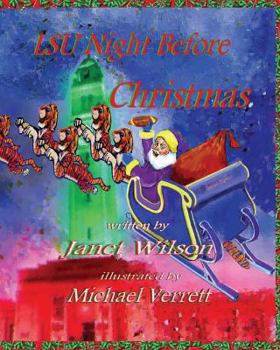 Hardcover LSU Night Before Christmas Book