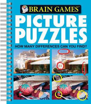 Spiral-bound Brain Games - Picture Puzzles #4: How Many Differences Can You Find?: Volume 4 Book