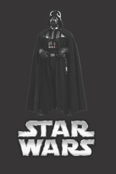 Star Wars: Fan Notebook, Sketchbook, Diary, Journal, For Kids, For A Gift, To School 120 Wide Ruled Blank Pages 6 x 9 (Characters Collection - Lord Vader)