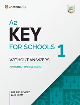 Paperback A2 Key for Schools 1 for the Revised 2020 Exam Student's Book Without Answers Book