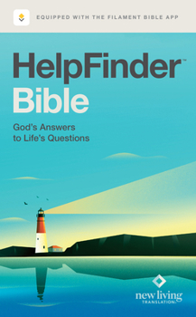 Hardcover Helpfinder Bible Nlt, Filament Enabled (Hardcover, Red Letter) Book