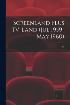 Paperback Screenland Plus TV-Land (Jul 1959-May 1960); 61 Book