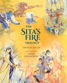 Hardcover Sita's Fire Trilogy [Slipcase] Book