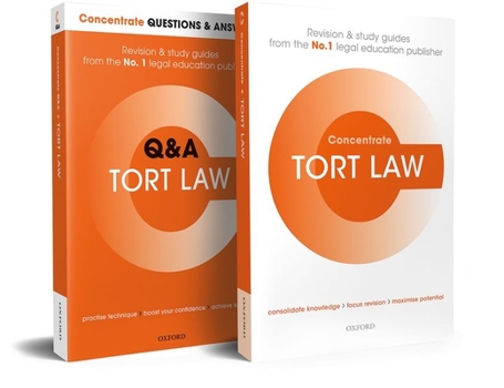 Paperback Tort Law Revision Concentrate Pack: Law Revision and Study Guide Book