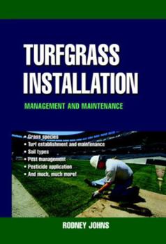 Hardcover Turfgrass Installation: Management and Maintenance Book