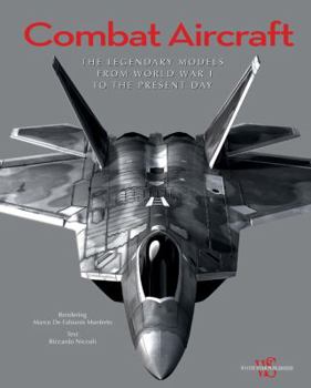 Hardcover Combat Aircraft: The Legendary Models from World War I to the Present Day Book