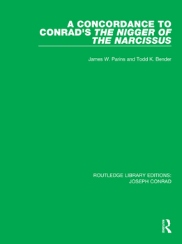 Paperback A Concordance to Conrad's The Nigger of the Narcissus Book