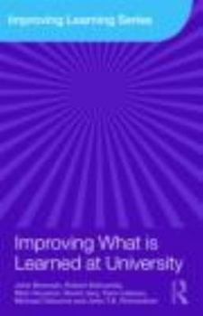 Paperback Improving What is Learned at University: An Exploration of the Social and Organisational Diversity of University Education Book