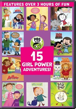 DVD PBS Kids: 15 Girl Power Adventures Book