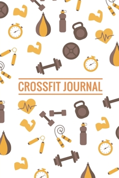 Crossfit Journal: WOD Crossfit Journal | 101 pages, 6x9 inches | Gift for Crossfiters