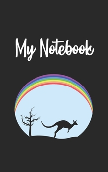 My Notebook: Wallaby  Retro And Vintage Style 100 Pages And Lined