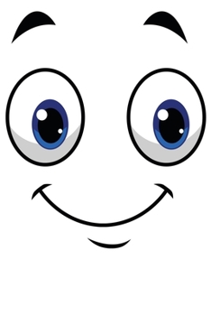 Smiley Emoticon: Notizbuch DIN A5 Blanko 120 Seiten Astronaut Skateboard Skate Apollo 11 Skateboarding Planet Mond Mars Geschenkidee & Weihnachten ... Planer Tagebuch Notizheft Notizblock