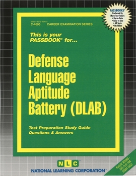 Spiral-bound Defense Language Aptitude Battery (Dlab) Book